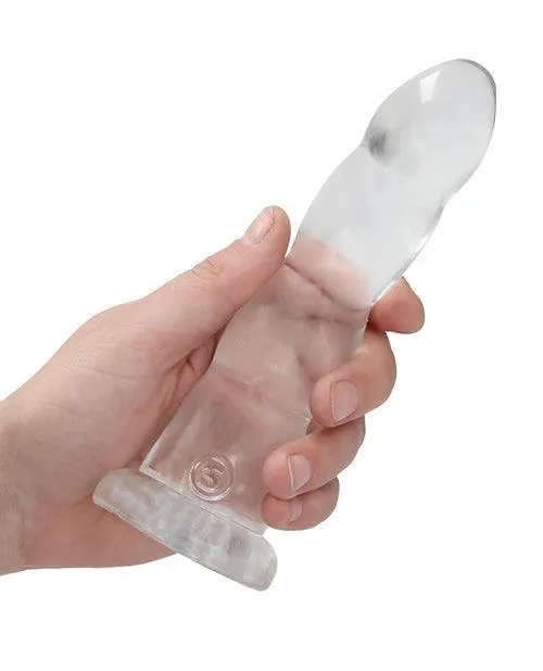 Shots America LLC Dildos Shots Realrock Crystal Clear 7 Dildo Transparent