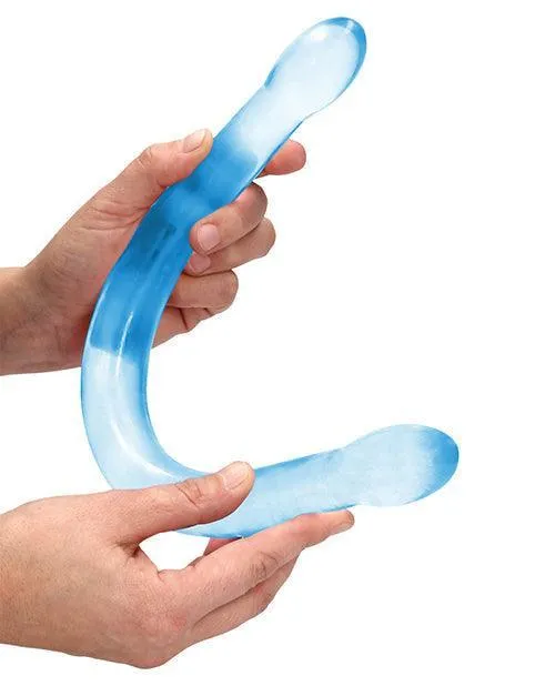 Shots Realrock Crystal Clear 17 Double Dildo Shots America LLC Dildos
