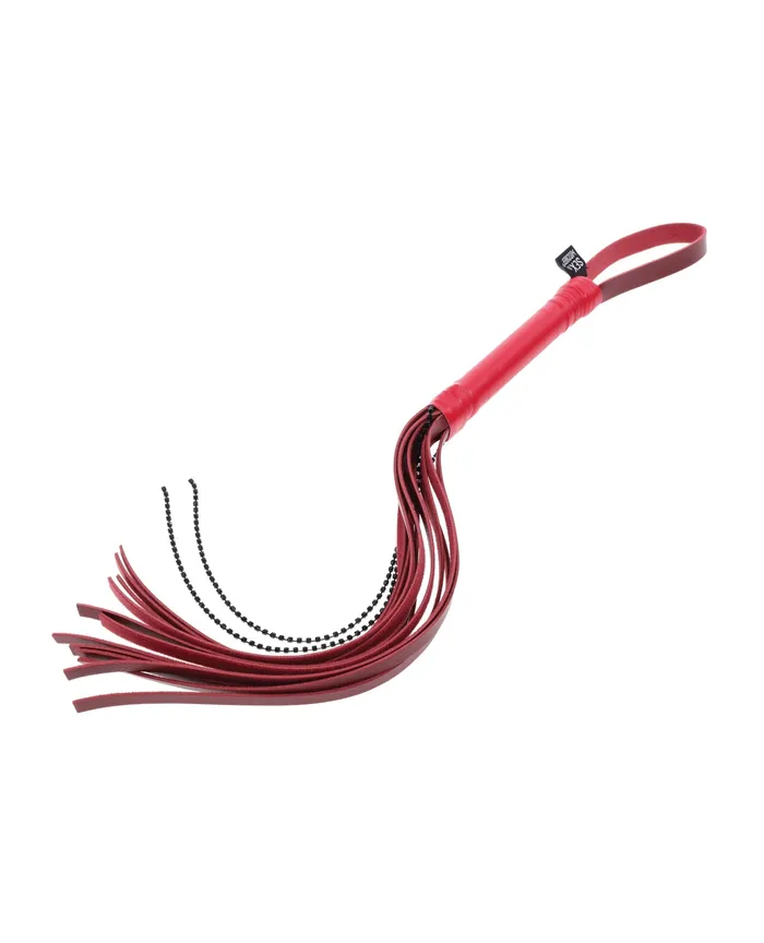 Sportsheets International Anal Sex Mischief Exs Ohs Crystal Flogger Red