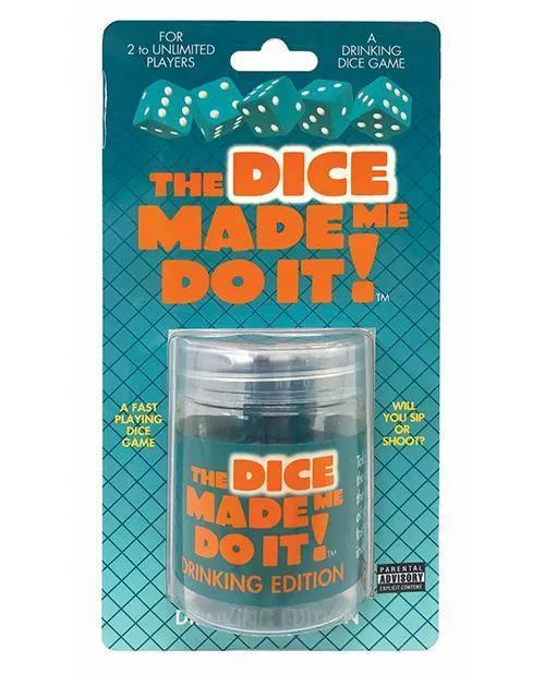 The Dice Made Me Do It Drinking Edition Little Genie Productions LLC Male Sex Toys The Dice Made Me Do It Drinking Edition Little Genie Productions LLC Male Sex Toys