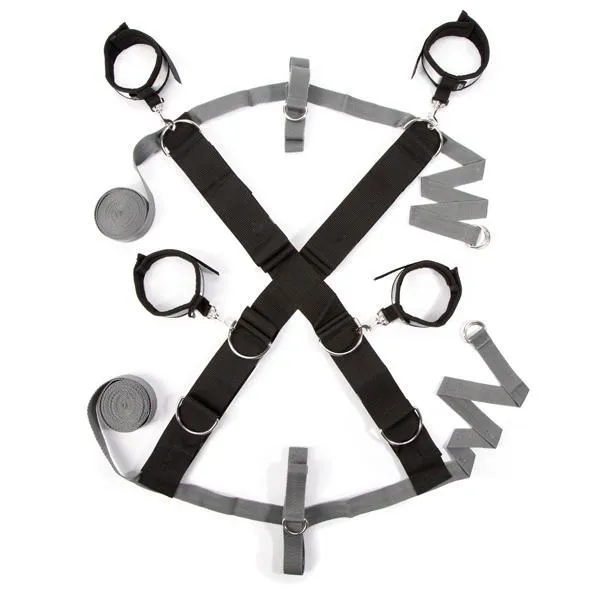 Vibrators Fifty Shades of Grey Fifty Shades of Grey Keep Still Over the Bed Cross Restraint Set