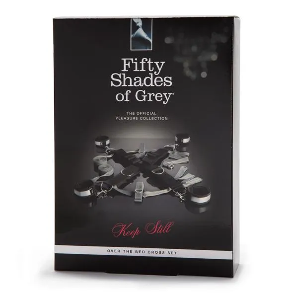 Vibrators Fifty Shades of Grey Fifty Shades of Grey Keep Still Over the Bed Cross Restraint Set