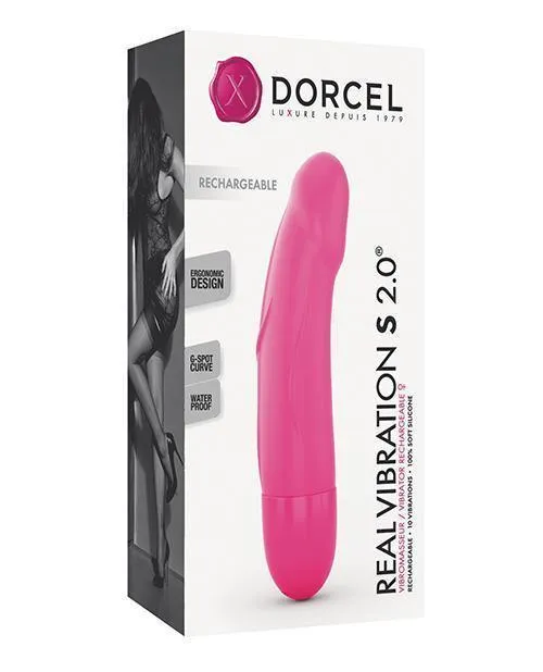 Vibrators Lovely Planet Dorcel Real Vibration S 6 Rechargeable Vibrator Pink
