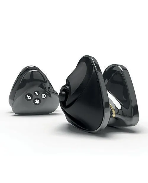 Vibrators Mystim Hearts Desire eStim Layon Vibrator Black Mystim Gmbh