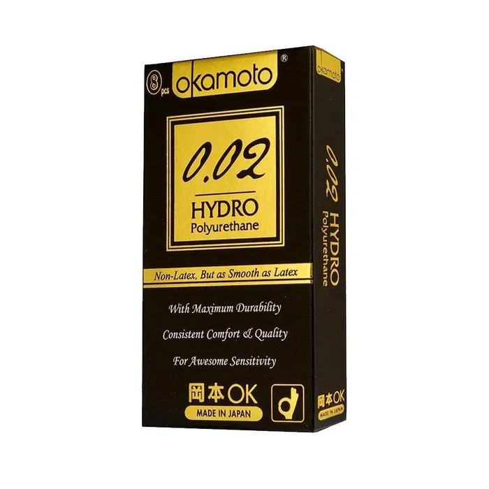 Vibrators Okamoto Okamoto 002 Hydro Polyurethane Non Latex Condoms