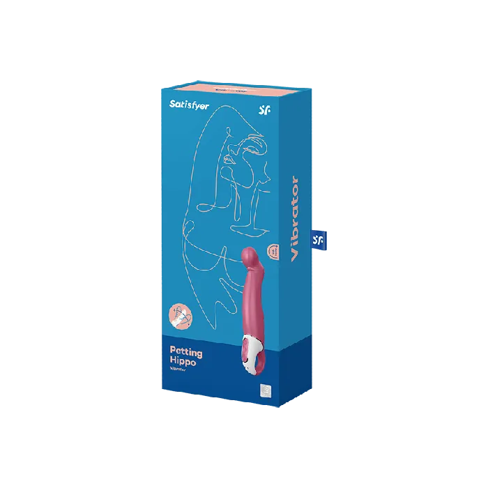Vibrators Satisfyer Satisfyer Petting Hippo G Spot Vibrator Pink