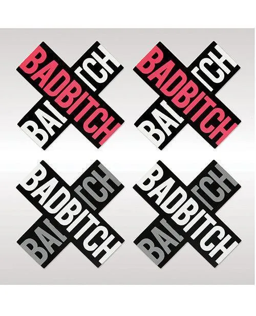 Vibrators Xgen Peekaboos Bad Bitch Pasties 2 Pairs