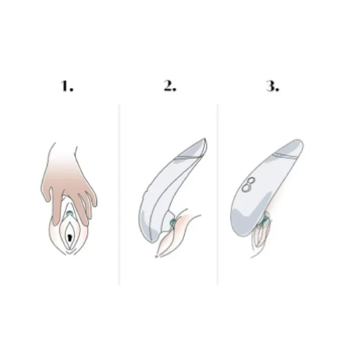 Womanizer Female Sex Toys Womanizer Classic 2 Marilyn Monroe Special Edition Clitoral Air Stimulator