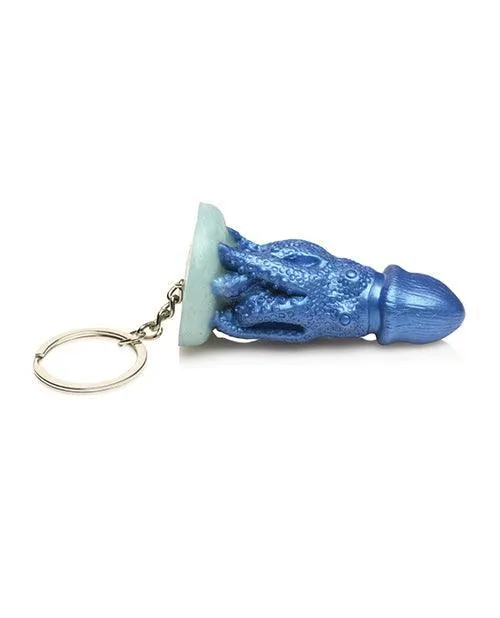 Xr LLC Dildos Creature Cocks Cocktopus Silicone Key Chain Multi Color