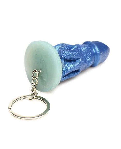 Xr LLC Dildos Creature Cocks Cocktopus Silicone Key Chain Multi Color