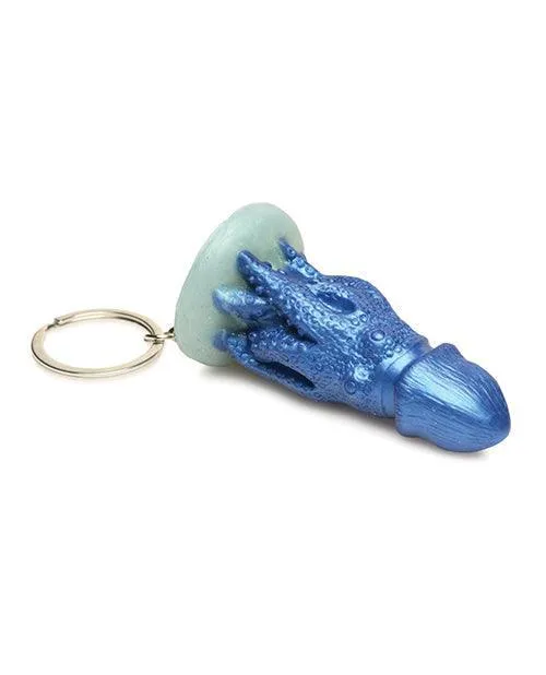 Xr LLC Dildos Creature Cocks Cocktopus Silicone Key Chain Multi Color