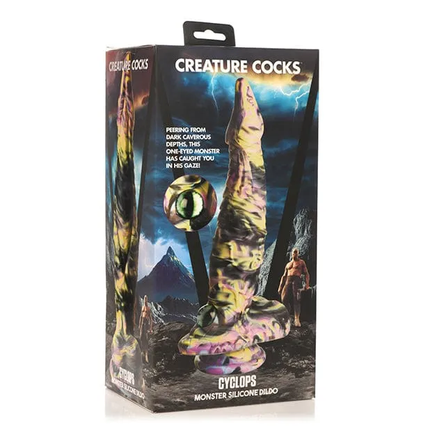 XR XR Creature Cocks Cyclops Monster Silicone Dildo 113 Multi Colour Dildos