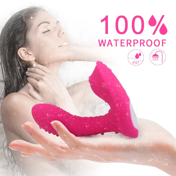 YOSPOSS Female Sex Toys 29 Modes Clitoris Sliding G Spot Flapping Panty Vibrator with Remote