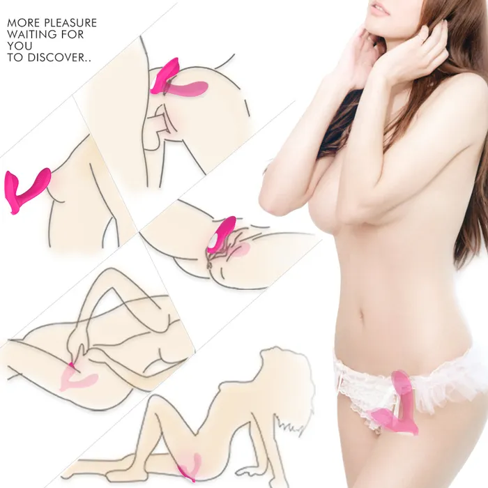 YOSPOSS Female Sex Toys 29 Modes Clitoris Sliding G Spot Flapping Panty Vibrator with Remote