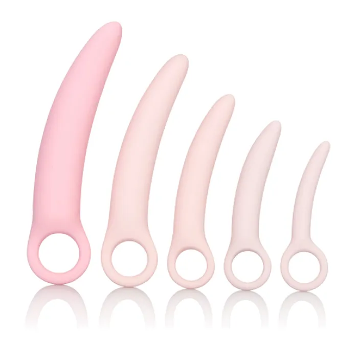 Anal California Exotic Novelties Inspire Silicone Dilator 5Piece Set Pink