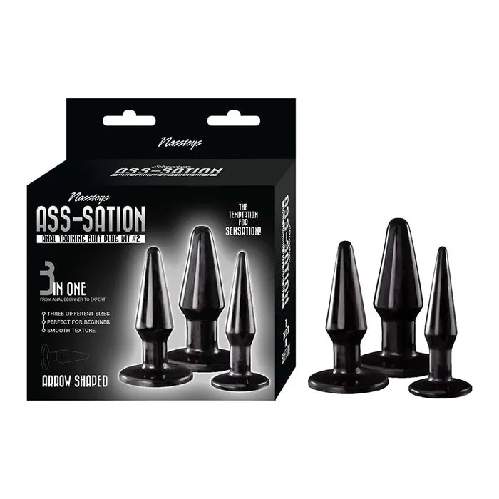 Anal Nasstoys AssSation Kit 2 Black