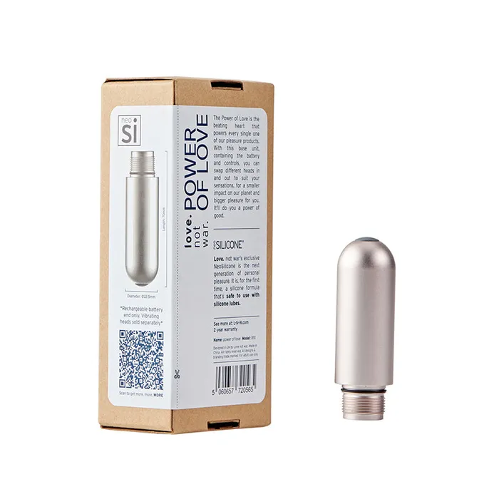 Audo Design Ltd Vibrators Love Not War Battery Power of Love