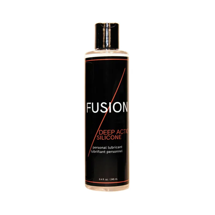 B Cumming Company Inc Fusion Deep Action Silicone Lubricant 8oz Anal