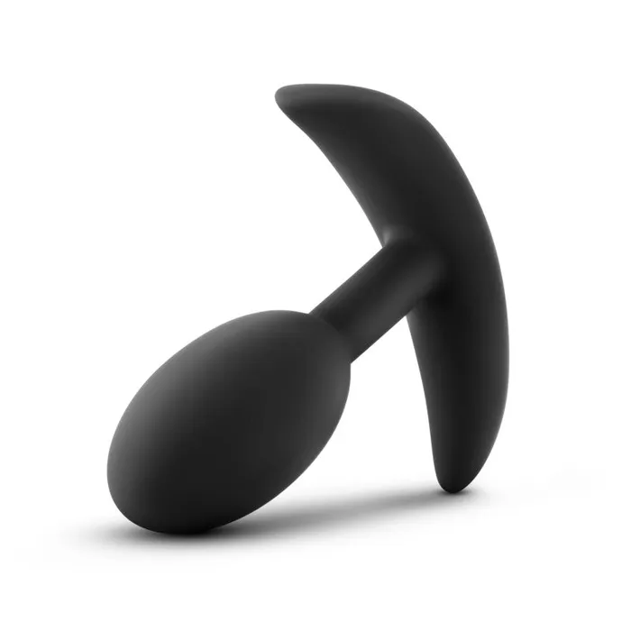 Blush Novelties Male Sex Toys Anal Adventures Platinum Vibra Small Slim Plug