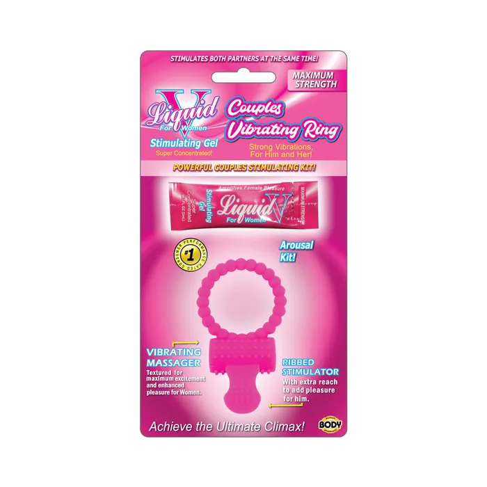 Couples Liquid V Couples Vibrating Ring Kit Body Action