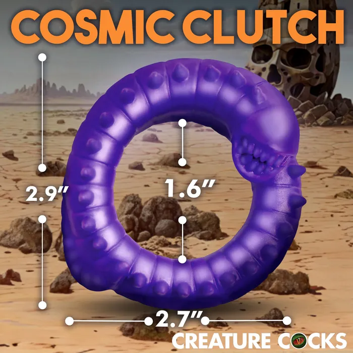 Creature Cocks Male Sex Toys Slitherine Silicone Cock Ring