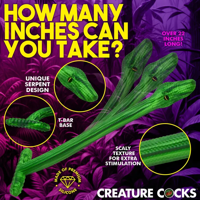 Creature Cocks Slither Silicone Dildo Dildos
