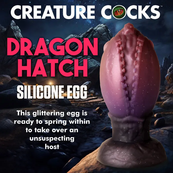 CREATURE COCKS XL DRAGON HATCH PLUG XR Brand Male Sex Toys