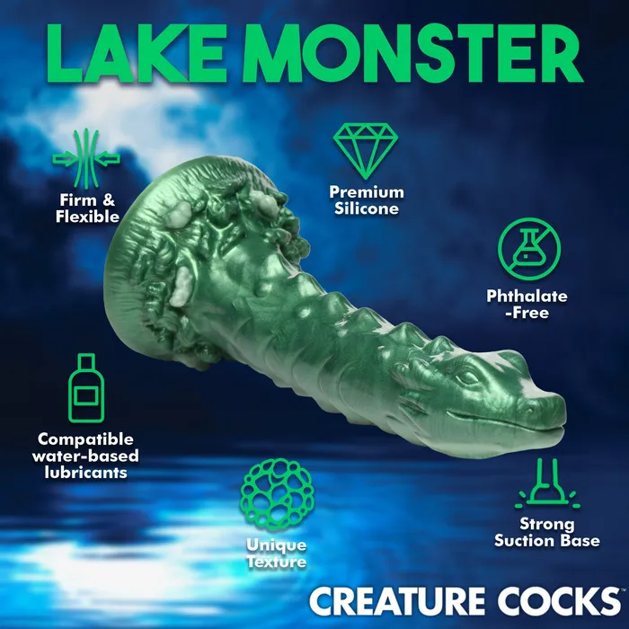 Dildos Creature Cocks Cockness Monster Lake Creature Silicone Dildo