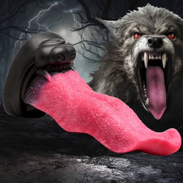 Dildos Creature Cocks Wolfs Lick Wolf Maw Silicone Dildo