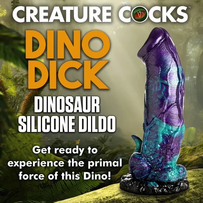 Dildos Creature Cocks XL Dino Dick Dinosaur Silicone Dildo