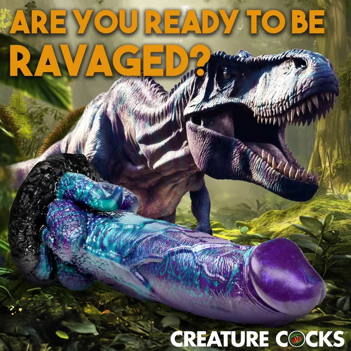 Dildos Creature Cocks XL Dino Dick Dinosaur Silicone Dildo