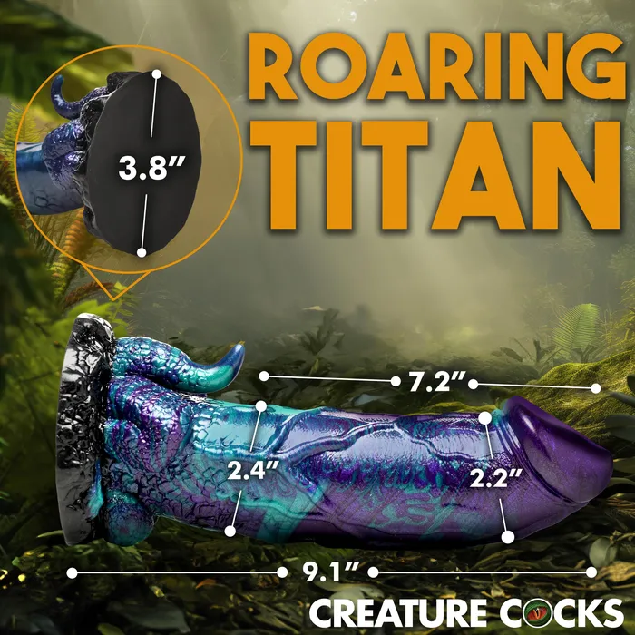 Dildos Creature Cocks XL Dino Dick Dinosaur Silicone Dildo