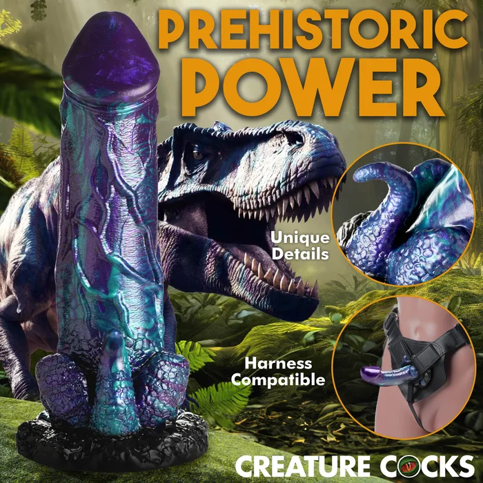 Dildos Creature Cocks XL Dino Dick Dinosaur Silicone Dildo