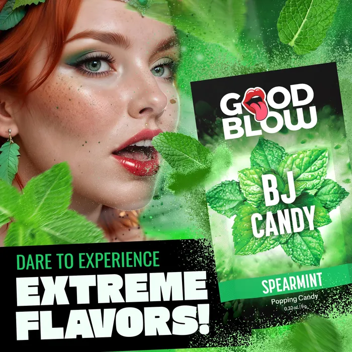 Dildos Good Blow Good Blow BJ Candy Display SpearmintCherry 24 pcs