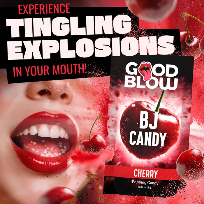 Dildos Good Blow Good Blow BJ Candy Display SpearmintCherry 24 pcs