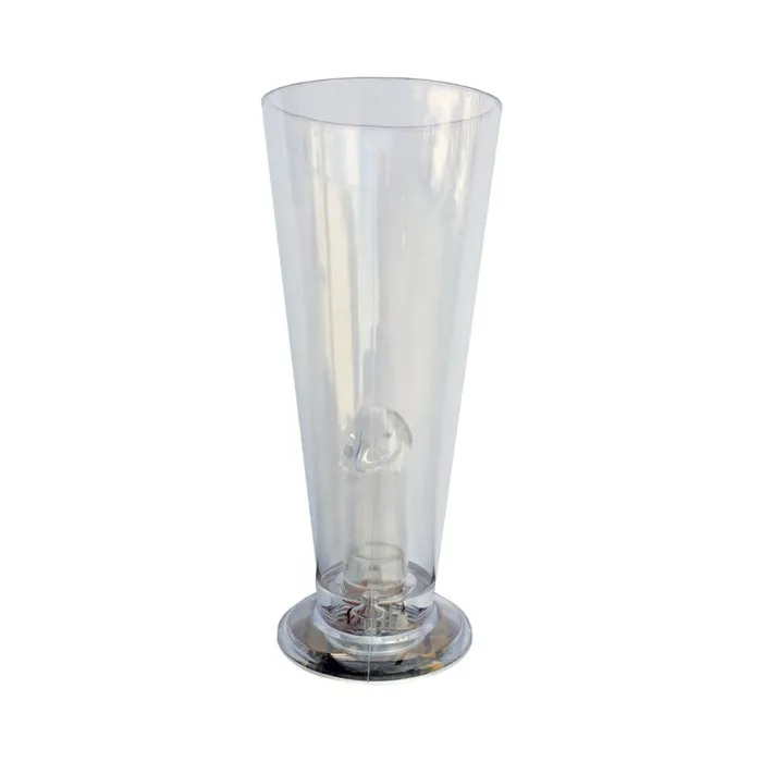 Dildos Hott Products Unlimited Beer Glass Party Pecker Light Up Clear