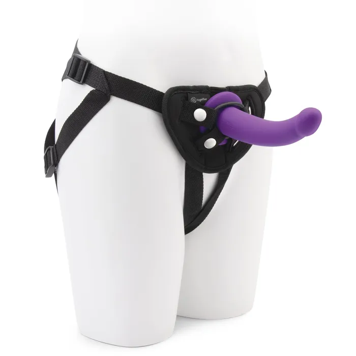 ELECTRIC EEL INC TOGETHER TILT STRAP ON HARNESS 65 VIBRATING DILDO Female Sex Toys ELECTRIC EEL INC TOGETHER TILT STRAP ON HARNESS 65 VIBRATING DILDO Female Sex Toys