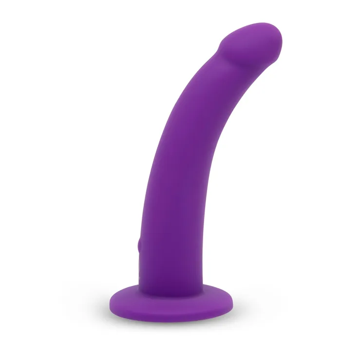 ELECTRIC EEL INC TOGETHER TILT STRAP ON HARNESS 65 VIBRATING DILDO Female Sex Toys
