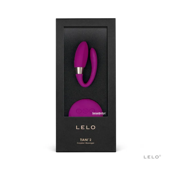 Entrenue Anal Tiani 2 Cerise Black or Deep Rose Hands Free Remote Controlled by LELO