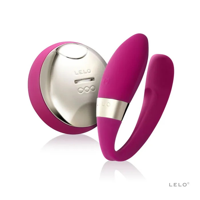 Entrenue Anal Tiani 2 Cerise Black or Deep Rose Hands Free Remote Controlled by LELO