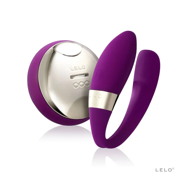 Entrenue Anal Tiani 2 Cerise Black or Deep Rose Hands Free Remote Controlled by LELO