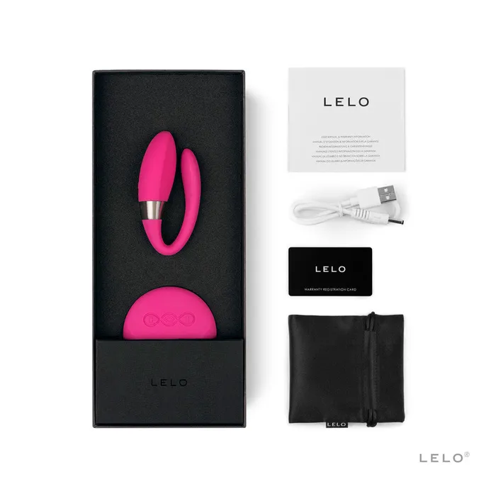 Entrenue Anal Tiani 2 Cerise Black or Deep Rose Hands Free Remote Controlled by LELO