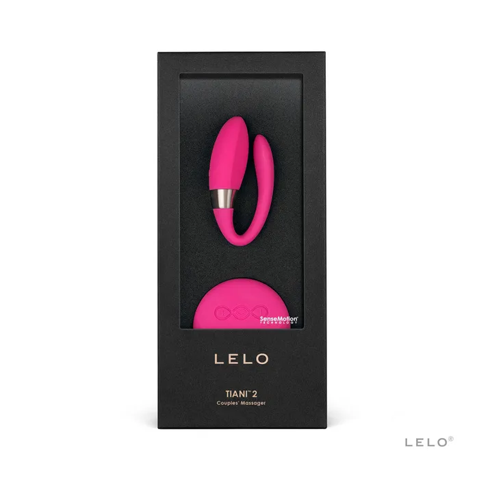 Entrenue Anal Tiani 2 Cerise Black or Deep Rose Hands Free Remote Controlled by LELO