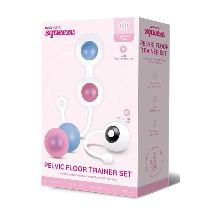 Female Sex Toys Bodywand Squeeze Pelvic Floor Trainer Set Kegel Bodywand