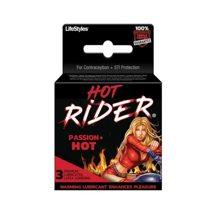Hot Rider 3 Pk Paradise Marketing Services Female Sex Toys
