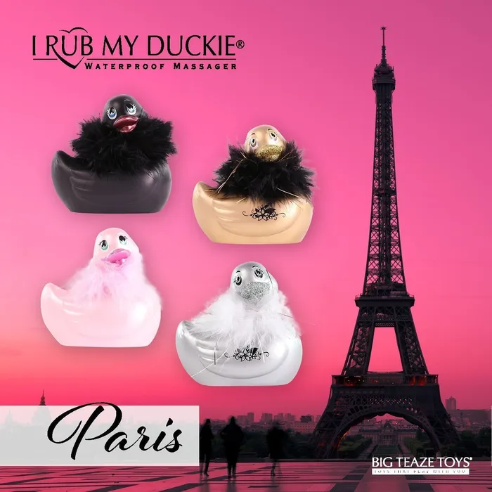 Its the Bomb Anal Duckie Black Yellow Massager