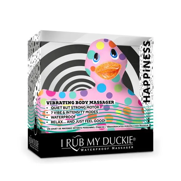 Its the Bomb Anal Duckie Black Yellow Massager