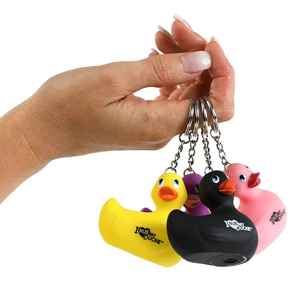 Its the Bomb Anal Duckie Black Yellow Massager