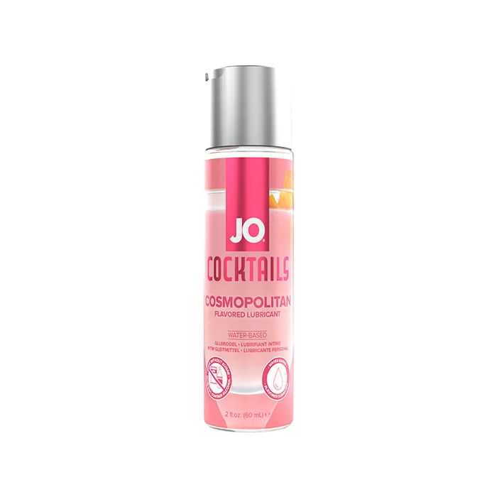 JO Cocktails Cosmopolitan Flavored WaterBased Lubricant 2 oz System Jo Lubricants JO Cocktails Cosmopolitan Flavored WaterBased Lubricant 2 oz System Jo Lubricants