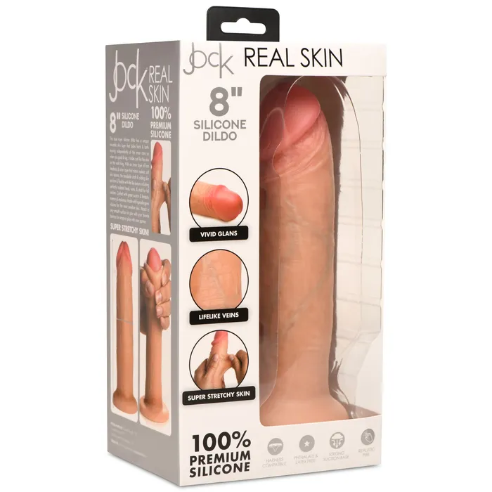 JOCK Real Skin 8 Silicone Dildo Jock Dildos